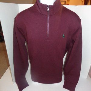 Polo Ralph Lauren Half Zip. New. Mens Sz: M